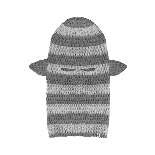 CROCHETED DEMON MASK STRIPES