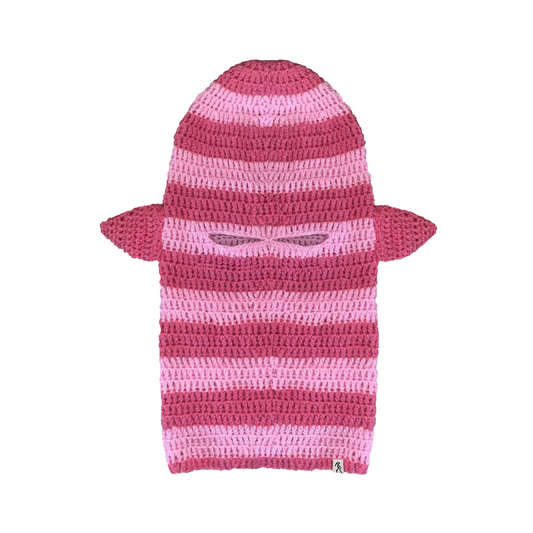 CROCHETED DEMON MASK STRIPES